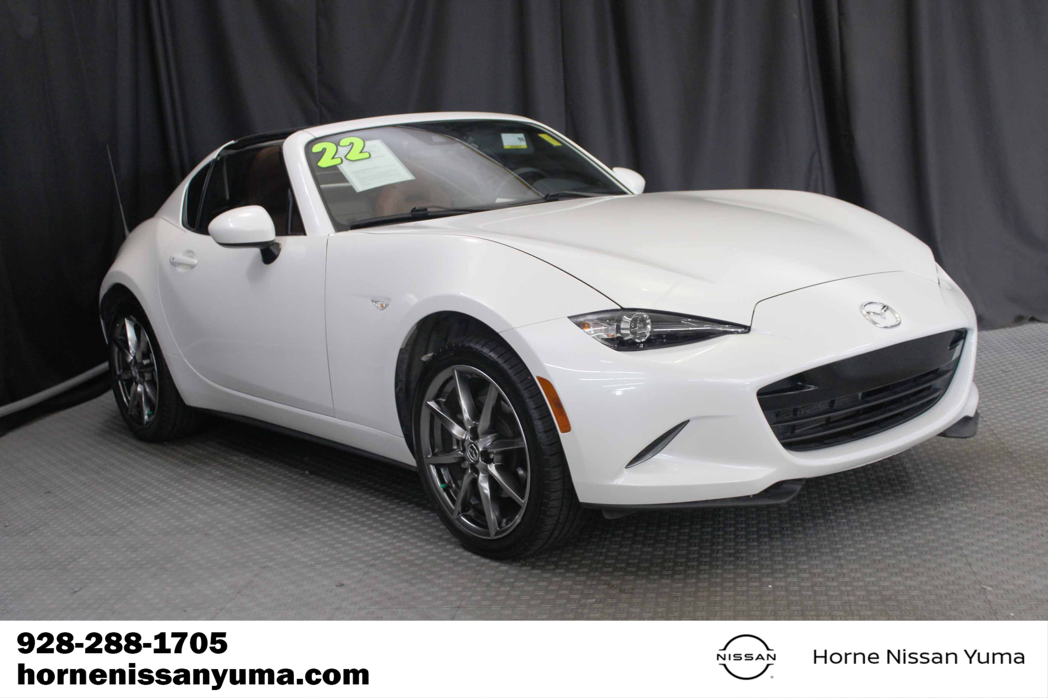 Used 2022 MAZDA MX-5 Miata RF Grand Touring RWD image 1
