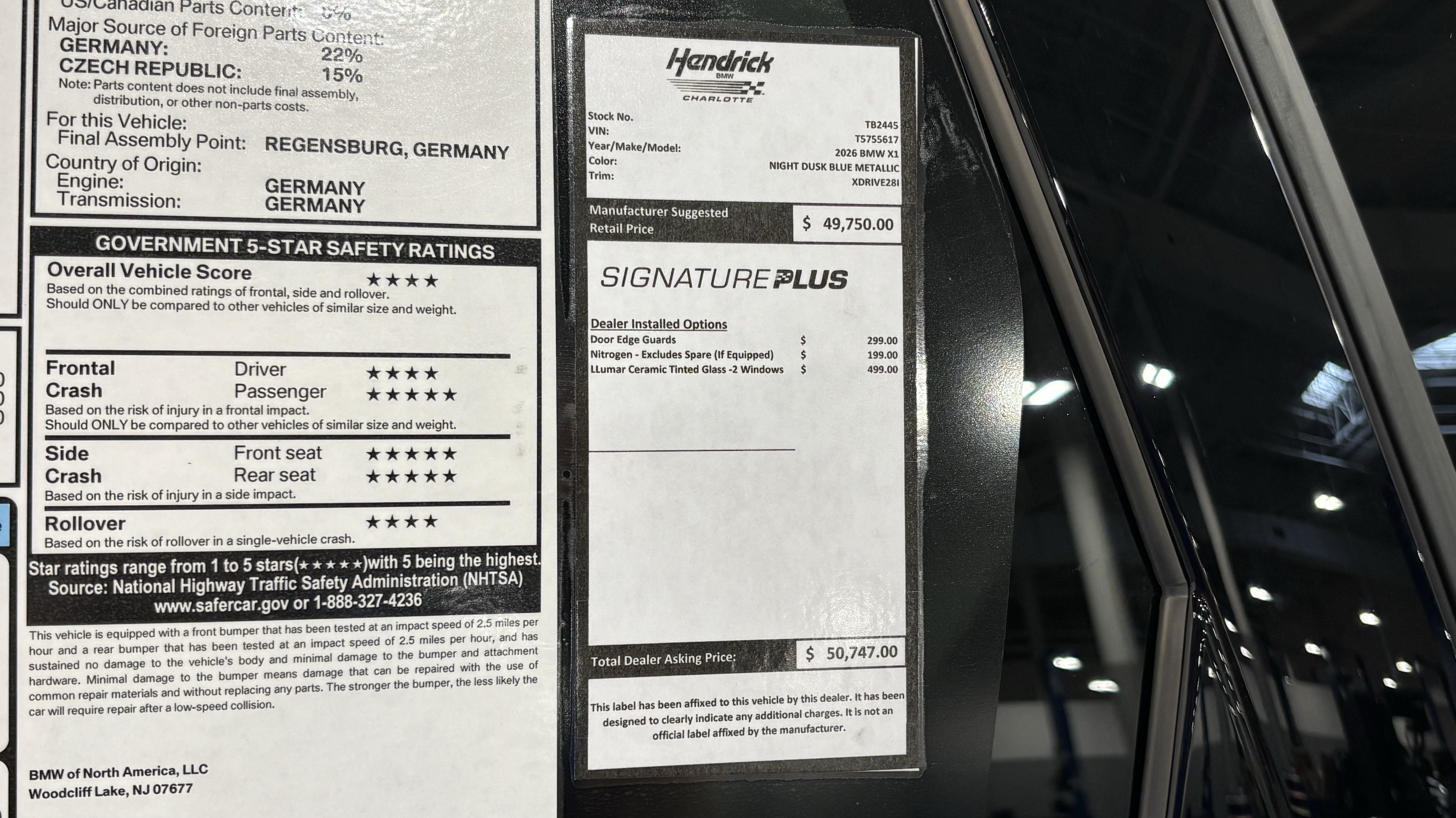 New 2026 BMW X1 xDrive28i w/ Technology Package AWD/4WD image 32