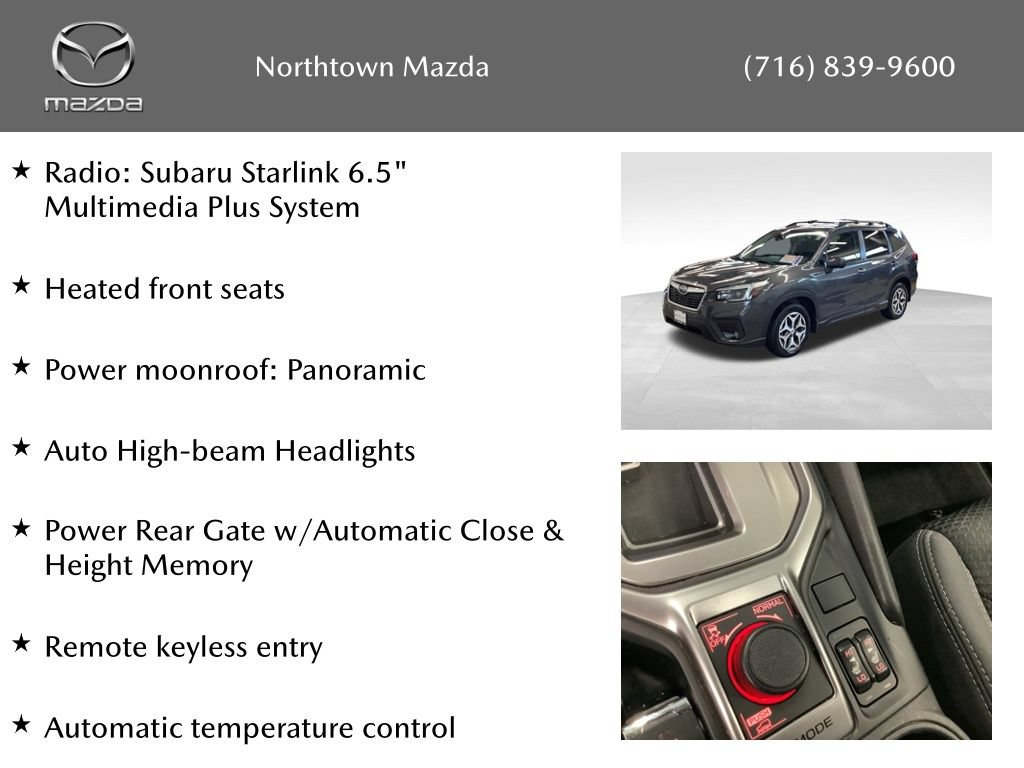 Used 2021 Subaru Forester Premium AWD/4WD image 2