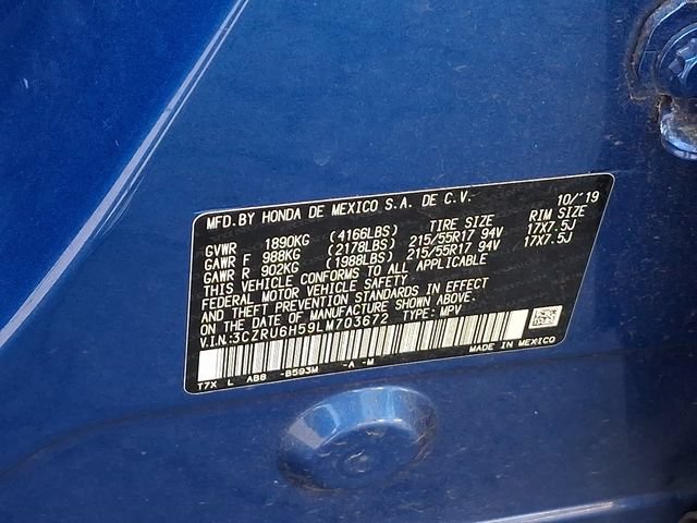 Certified 2020 Honda HR-V EX image 28