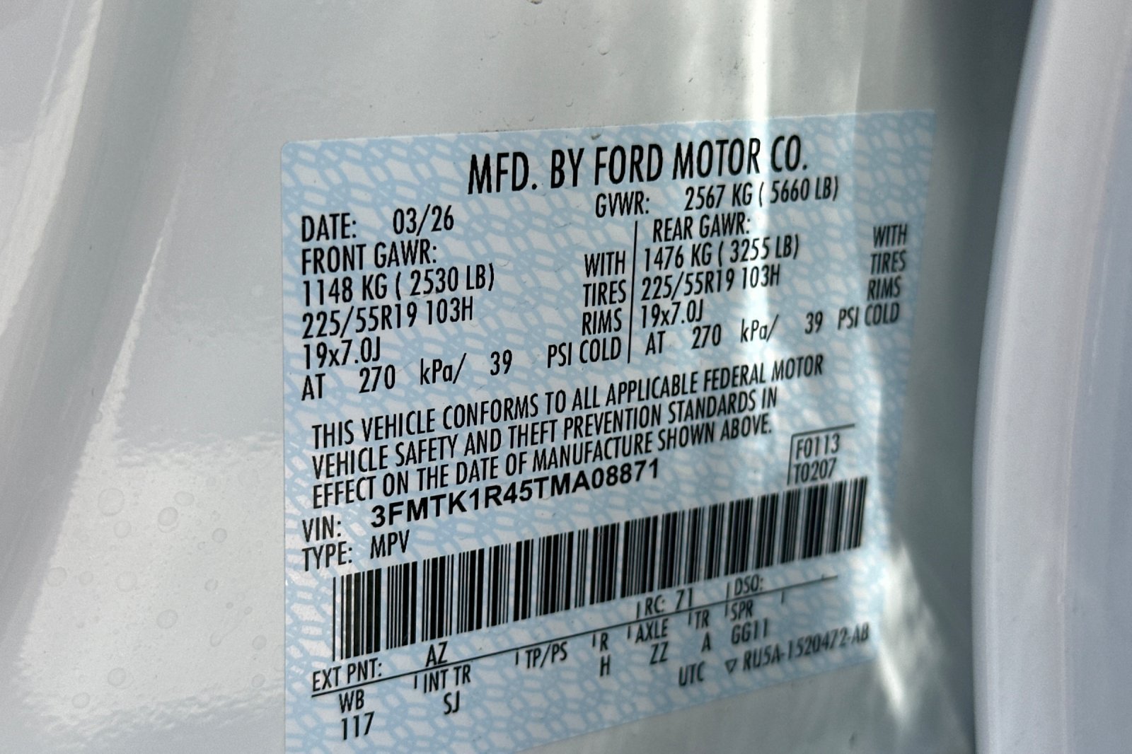 New 2026 Ford Mustang Mach-E Select RWD image 28