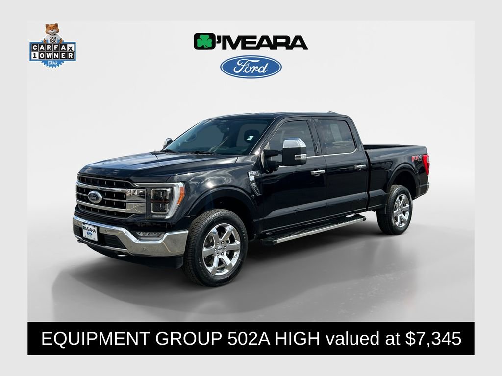 Used 2022 Ford F150 Lariat w/ Equipment Group 502A High image 1