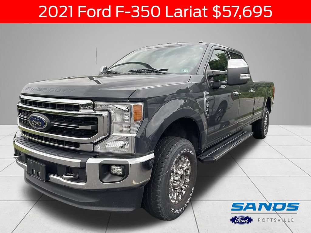 Used 2021 Ford F350 Lariat w/ Lariat Ultimate Package AWD/4WD image 1