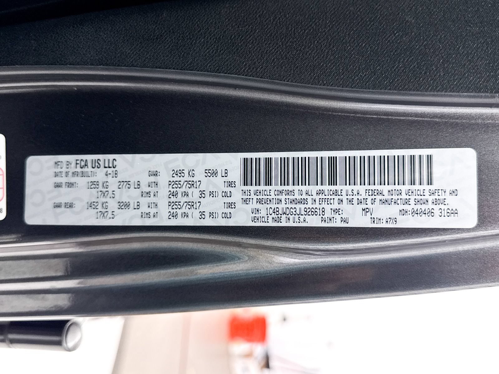 Used 2018 Jeep Wrangler Unlimited Sport S AWD/4WD image 28
