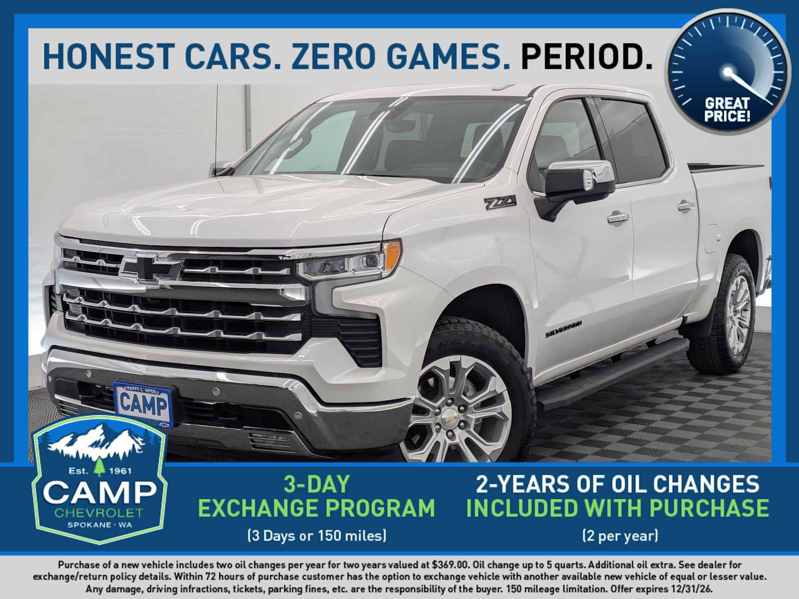 Used 2023 Chevrolet Silverado 1500 LTZ w/ LTZ Premium Package