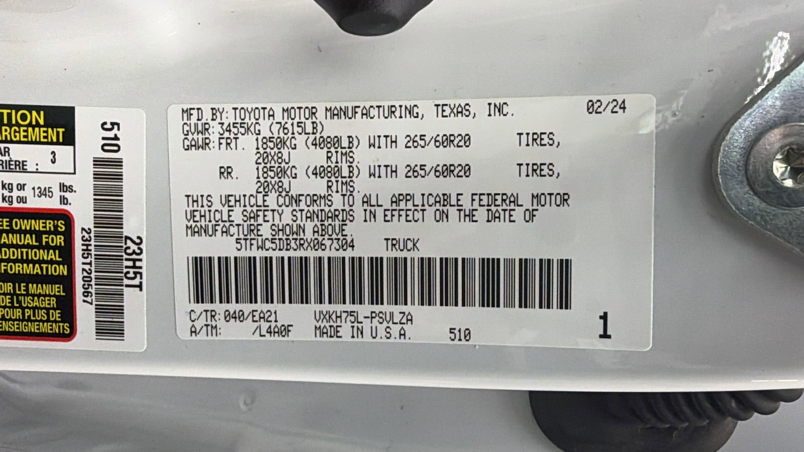 Used 2024 Toyota Tundra Limited image 41