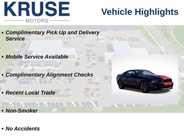 Used 2012 Ford Mustang Shelby GT500 w/ Electronics Pkg RWD image 10