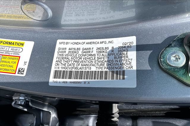 Used 2020 Honda Accord Touring image 19