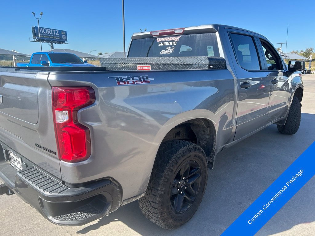 Used 2021 Chevrolet Silverado 1500 Custom Trail Boss w/ Safety Confidence Package AWD/4WD image 3