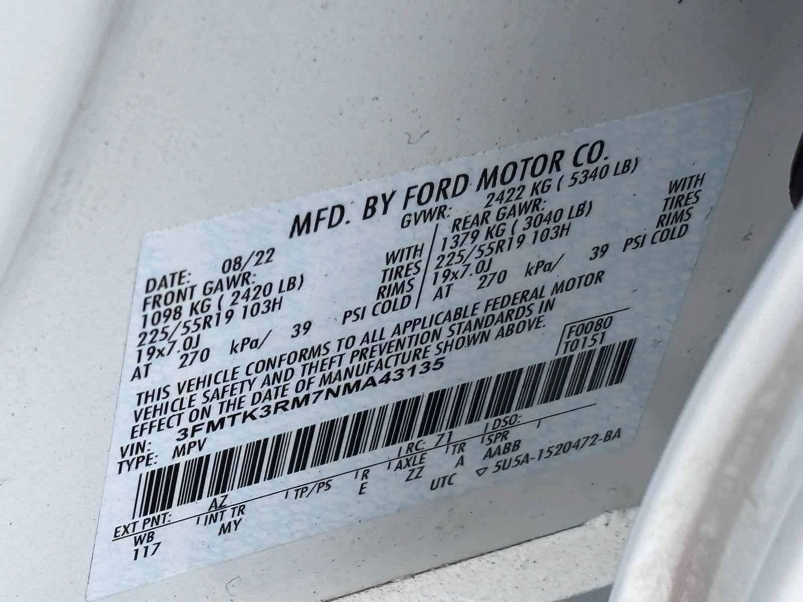 Used 2022 Ford Mustang Mach-E Premium RWD image 39