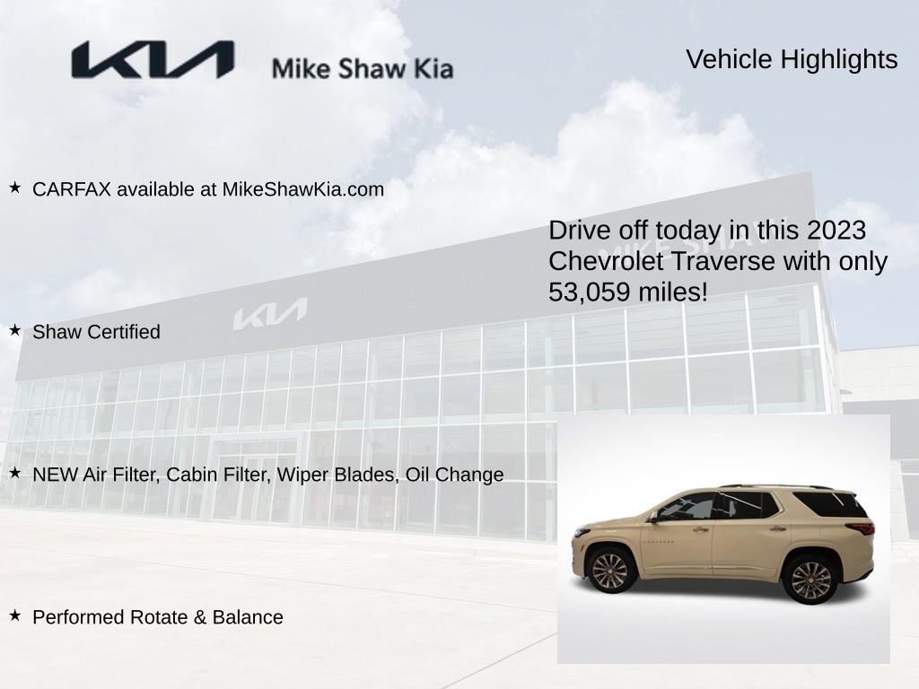 Used 2023 Chevrolet Traverse Premier FWD image 8
