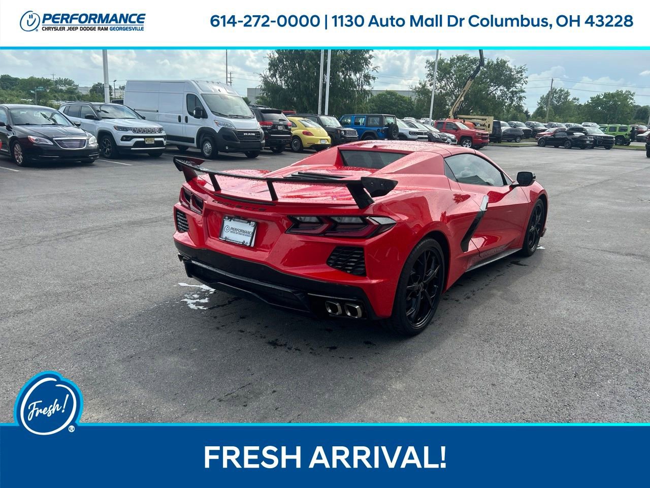 Used 2020 Chevrolet Corvette Stingray Preferred Conv w/ 2LT Preferred Equipment Group RWD image 4