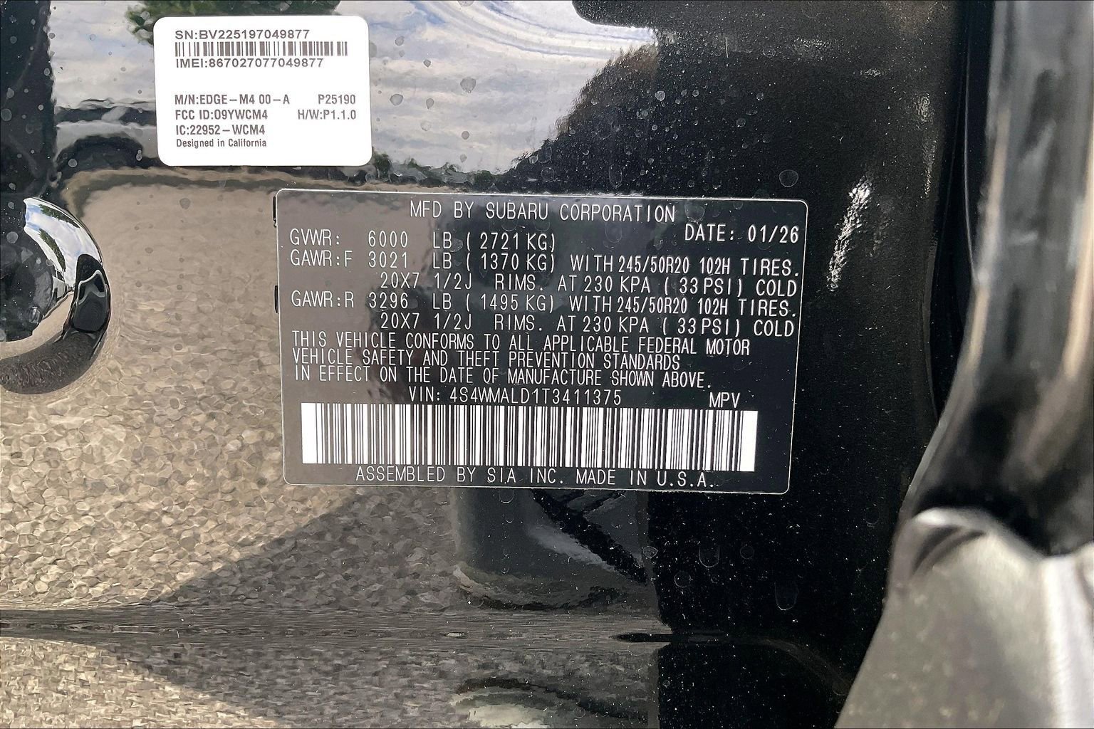 New 2026 Subaru Ascent Bronze Edition AWD/4WD image 12