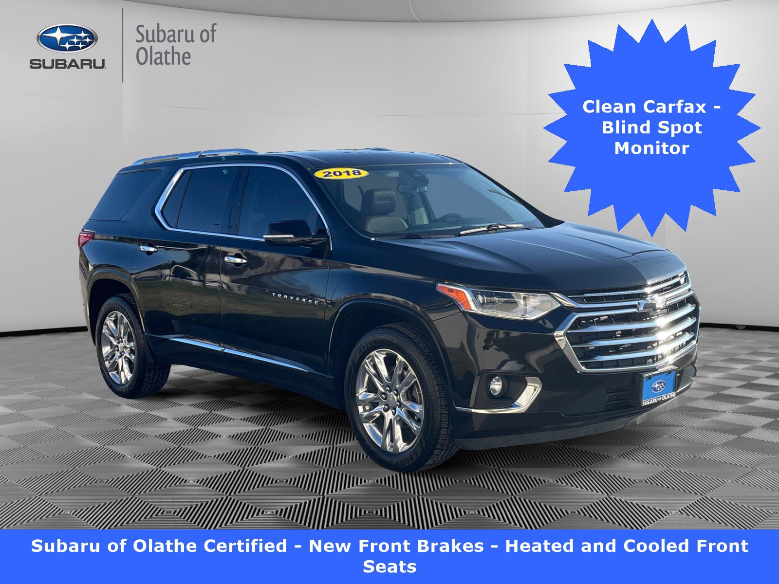 Used 2018 Chevrolet Traverse High Country w/ LPO, Floor Liner Package image 1