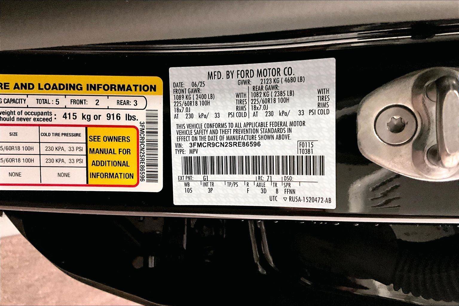 Certified 2025 Ford Bronco Sport Outer Banks w/ Outer Banks Tech Package+ image 32