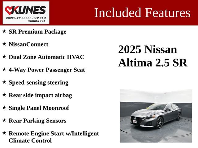 Used 2025 Nissan Altima 2.5 SR image 3