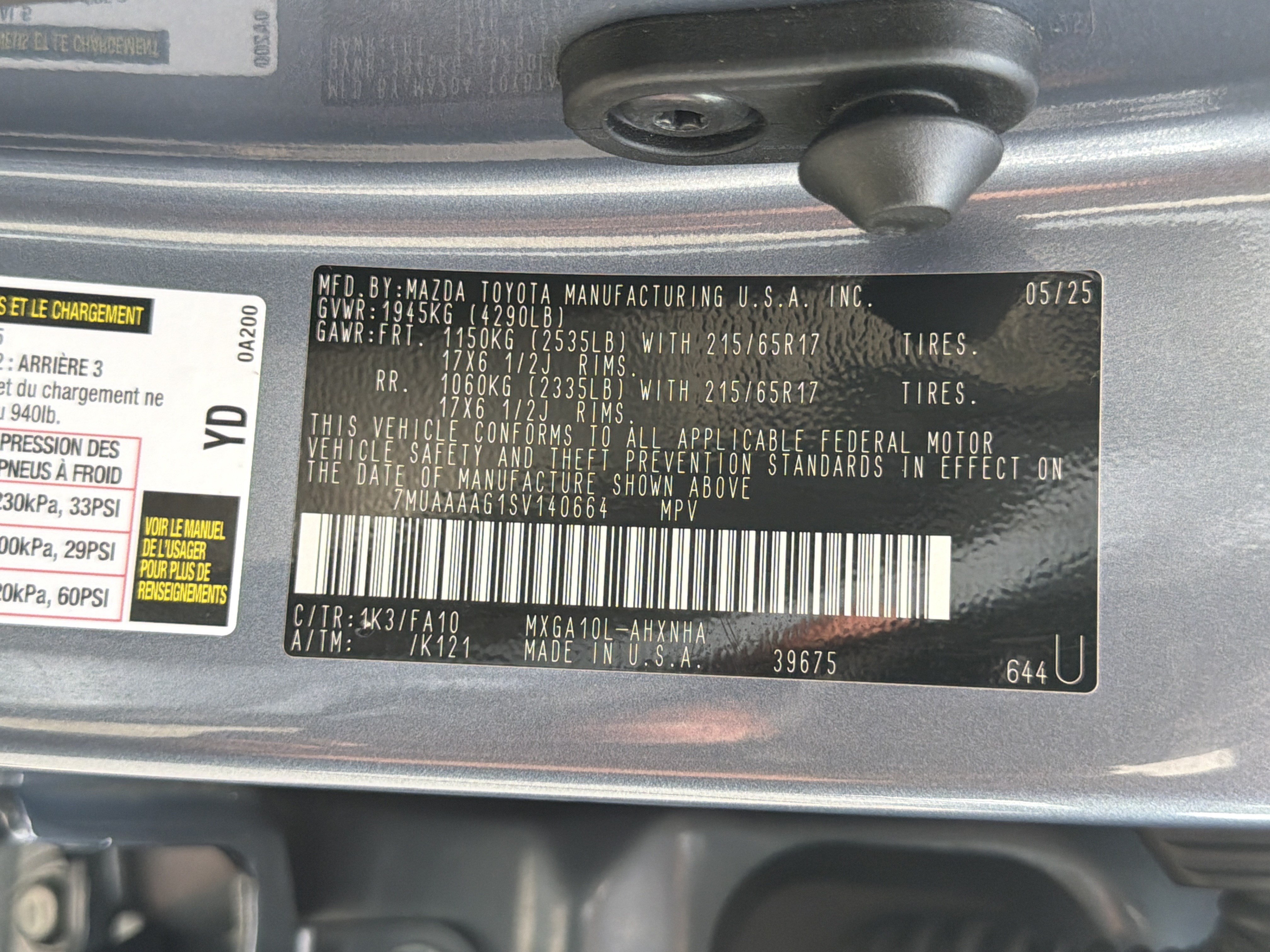 Used 2025 Toyota Corolla Cross L FWD image 39