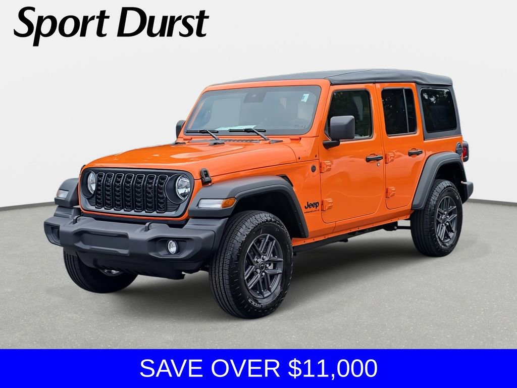 New 2025 Jeep Wrangler Unlimited Sport