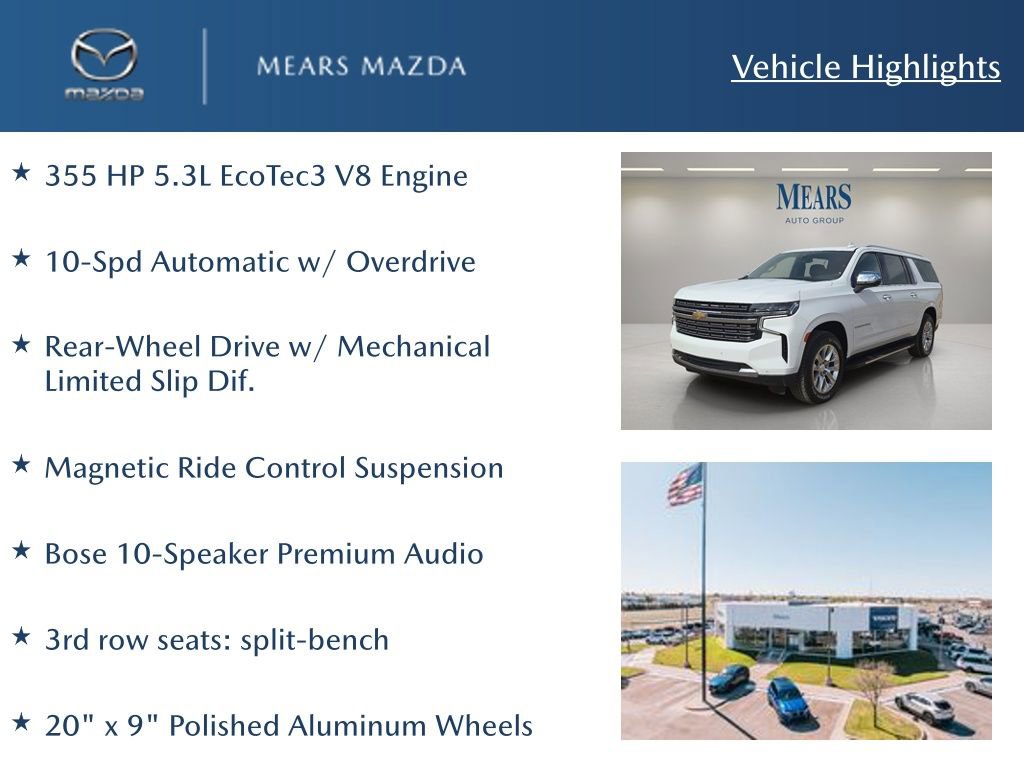 Used 2023 Chevrolet Suburban Premier image 2