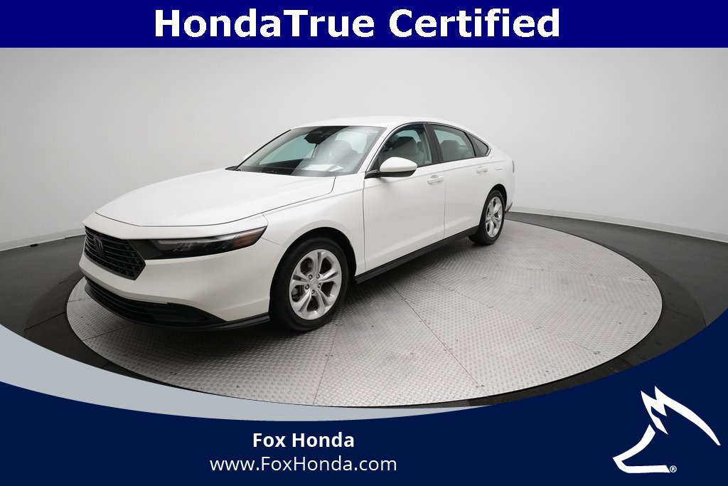 Certified 2024 Honda Accord LX