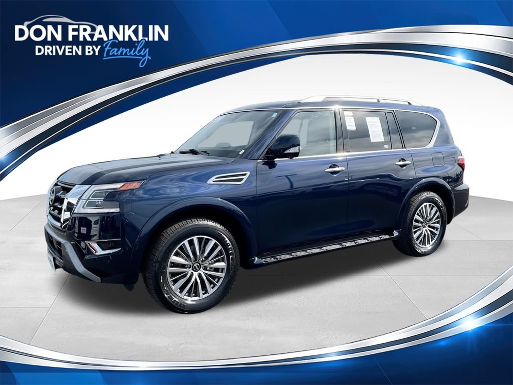 Used 2024 Nissan Armada SL w/ Captain's Chairs Package
