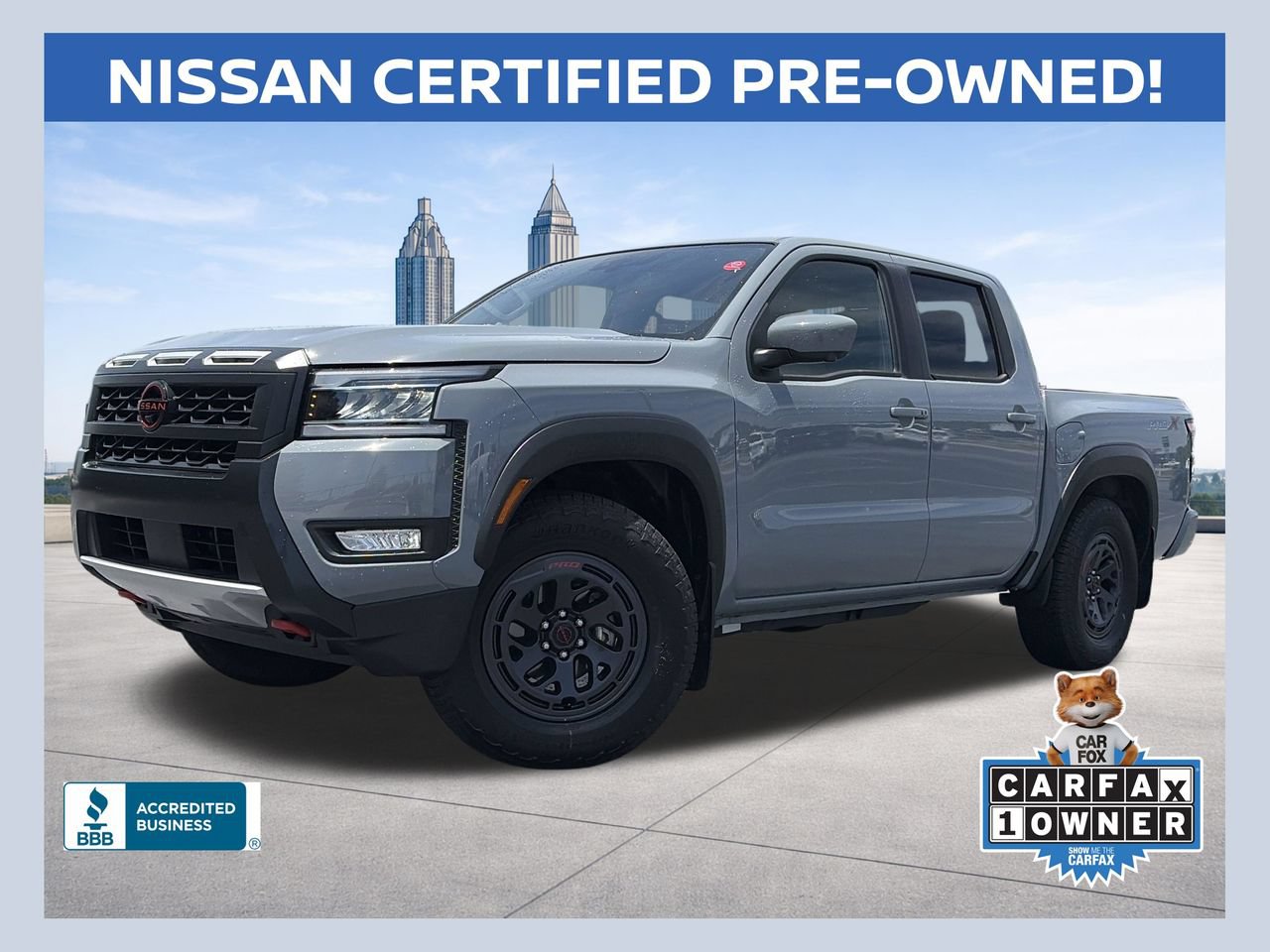 Certified 2025 Nissan Frontier Pro-X w/ Pro Convenience Package RWD image 1
