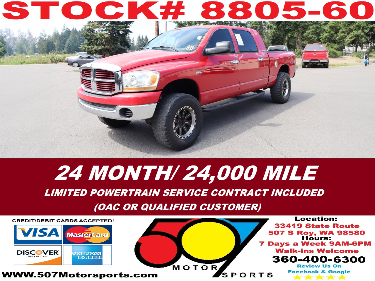 Used 2006 Dodge Ram 1500 Truck SLT w/ Trailer Tow Group