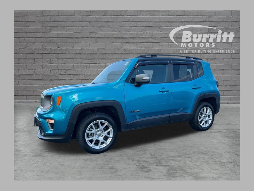 Used 2021 Jeep Renegade Limited w/ Sun & Sound Group AWD/4WD image 1