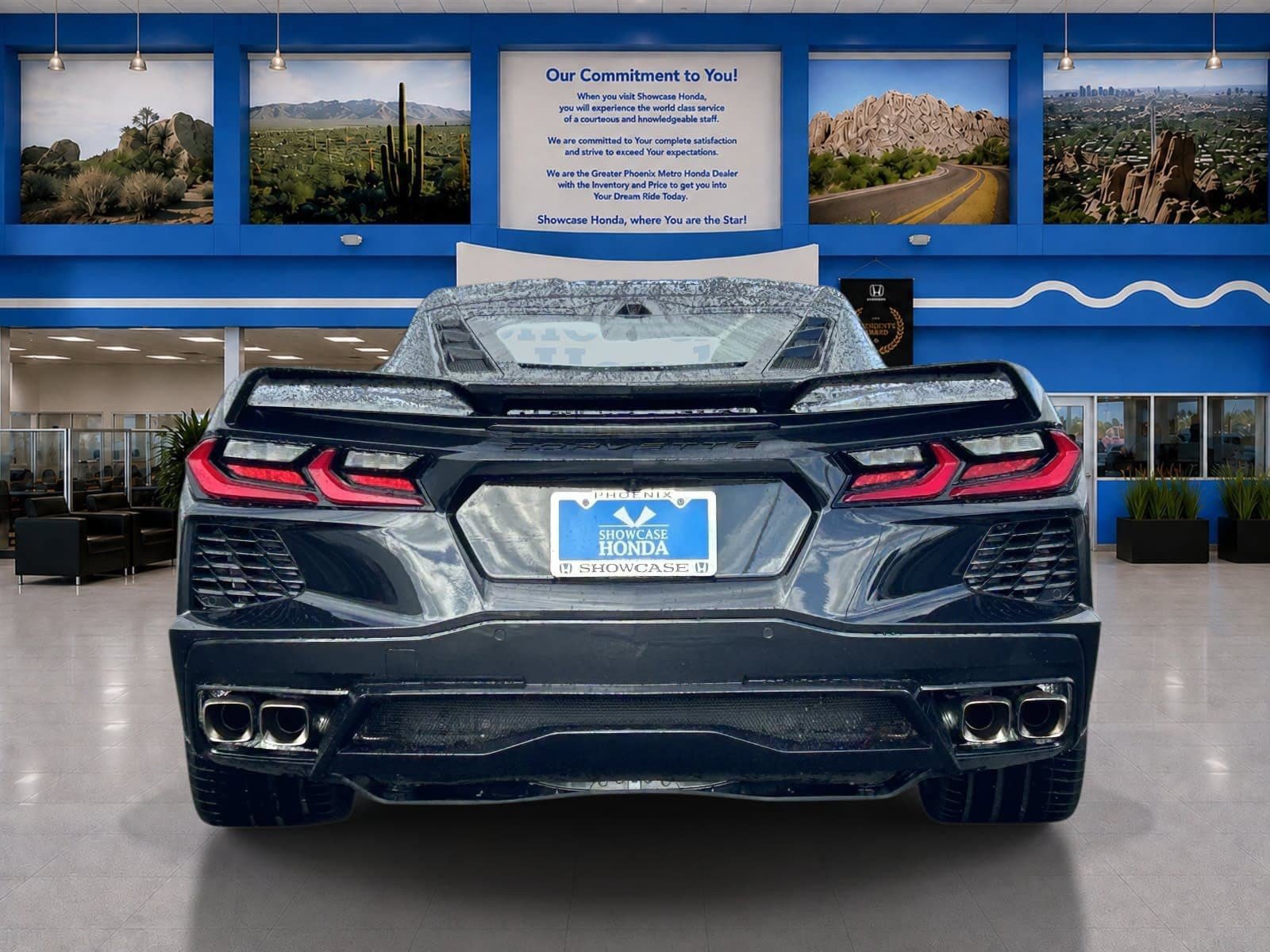 Used 2023 Chevrolet Corvette Stingray Premium Cpe w/ Z51 Performance Package RWD image 9