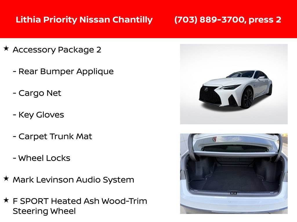 Used 2024 Lexus IS 350 F Sport AWD/4WD image 18