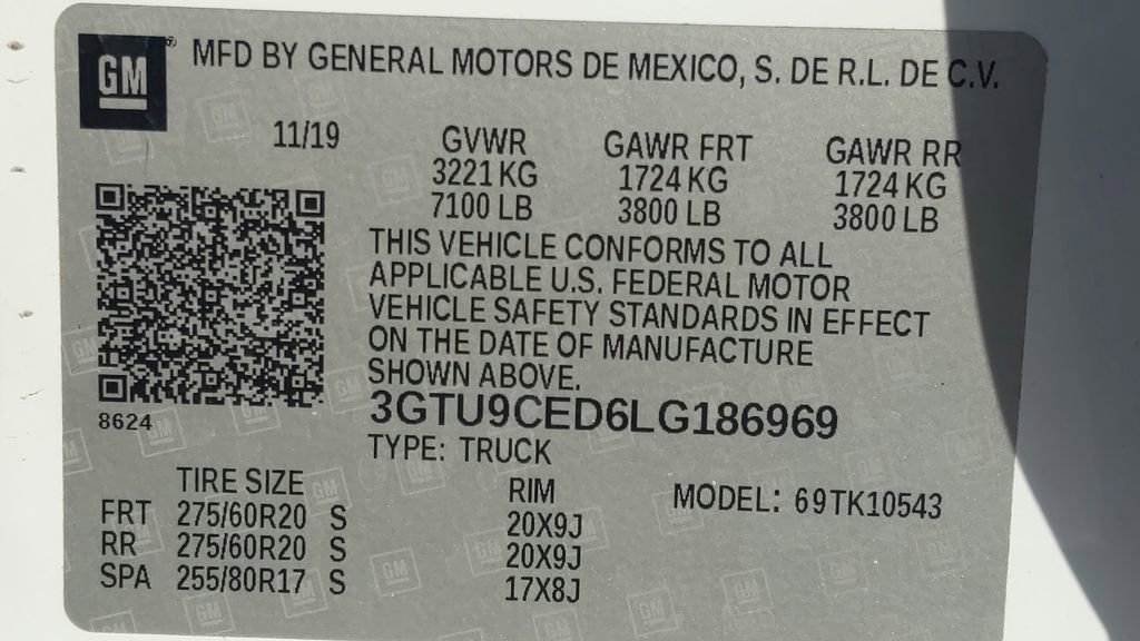 Used 2020 GMC Sierra 1500 Elevation w/ Trailering Package AWD/4WD image 18
