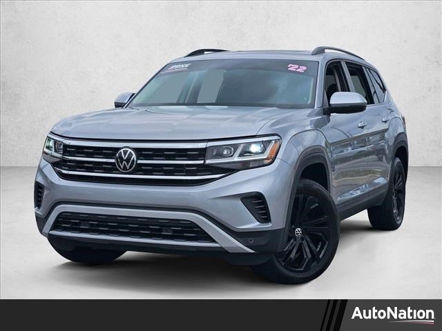 Used 2022 Volkswagen Atlas SE w/ Panoramic Sunroof Package FWD image 1