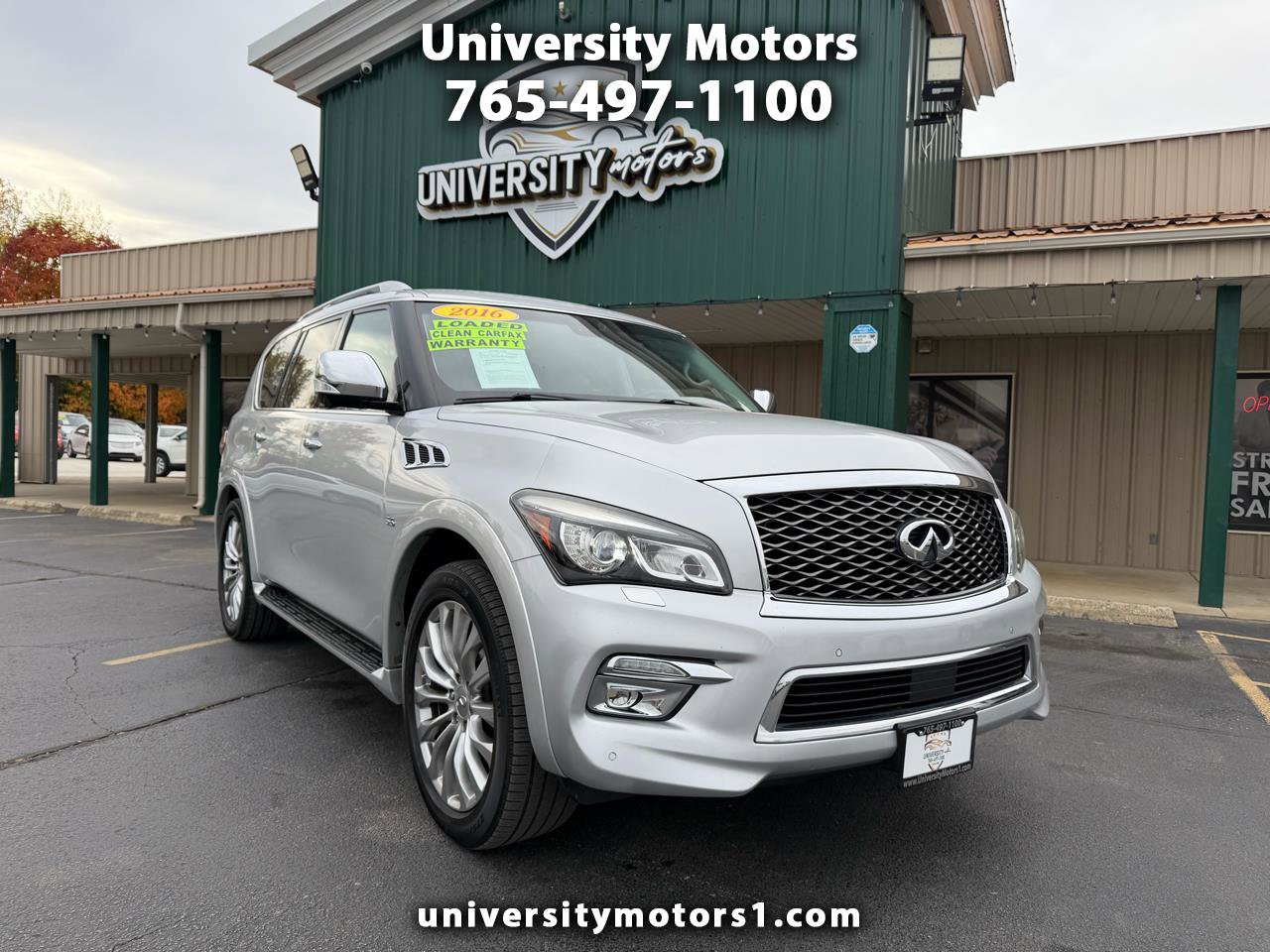 Used 2016 INFINITI QX80 Limited image 1