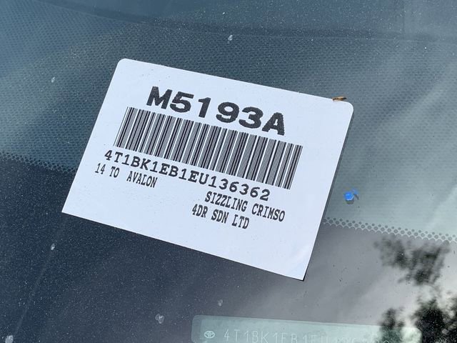Used 2014 Toyota Avalon Limited FWD image 38