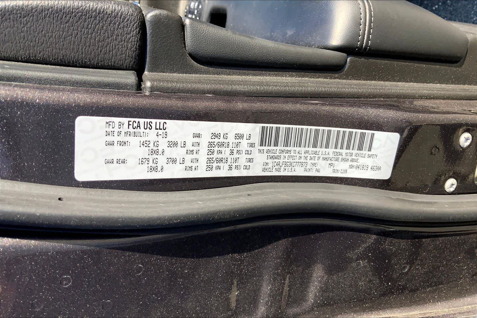 Used 2019 Jeep Grand Cherokee Limited AWD/4WD image 37
