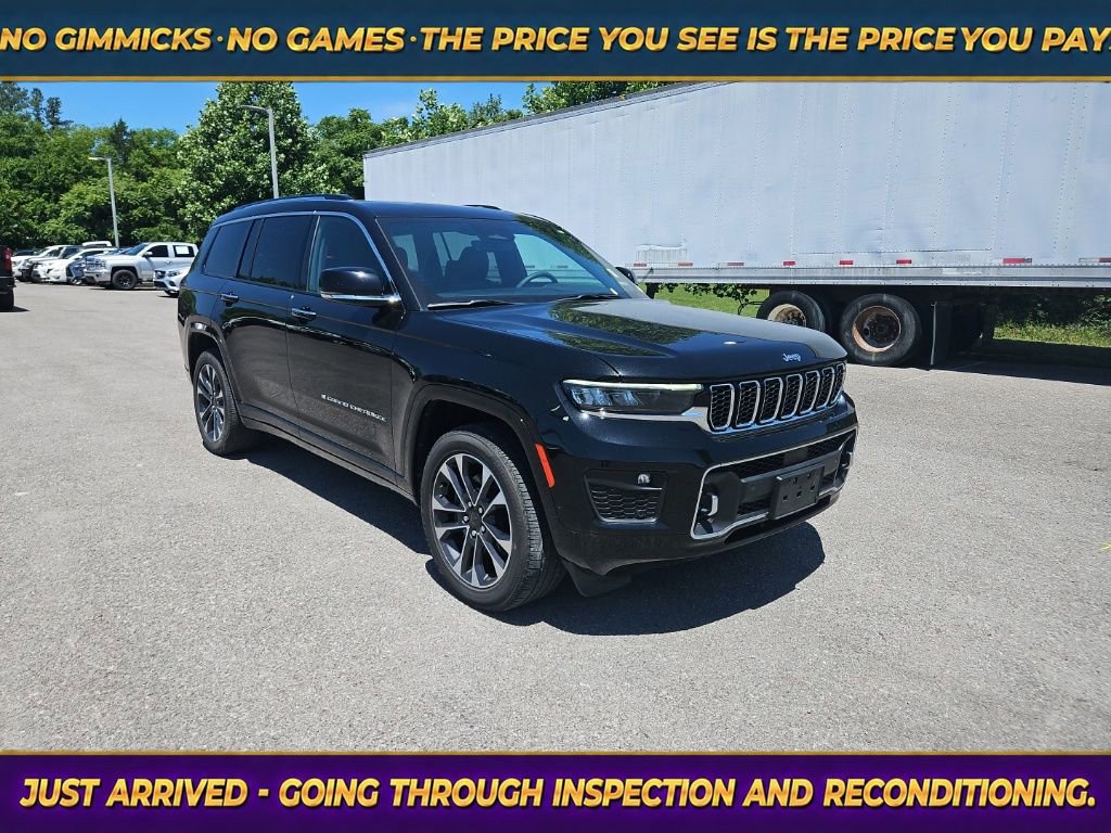 Used 2023 Jeep Grand Cherokee L Overland w/ Rear Seat Video Group I AWD/4WD video 1