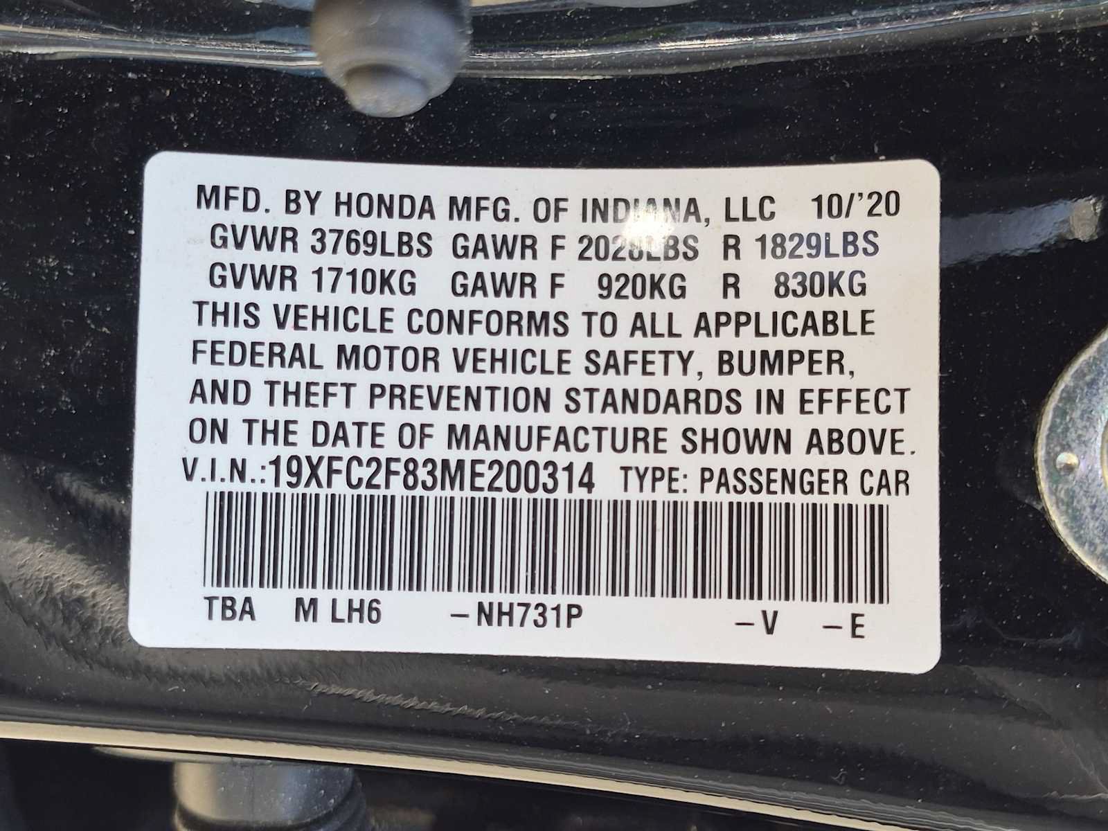 Used 2021 Honda Civic Sport image 34