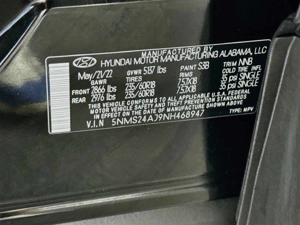 Used 2022 Hyundai Santa Fe SEL FWD image 39