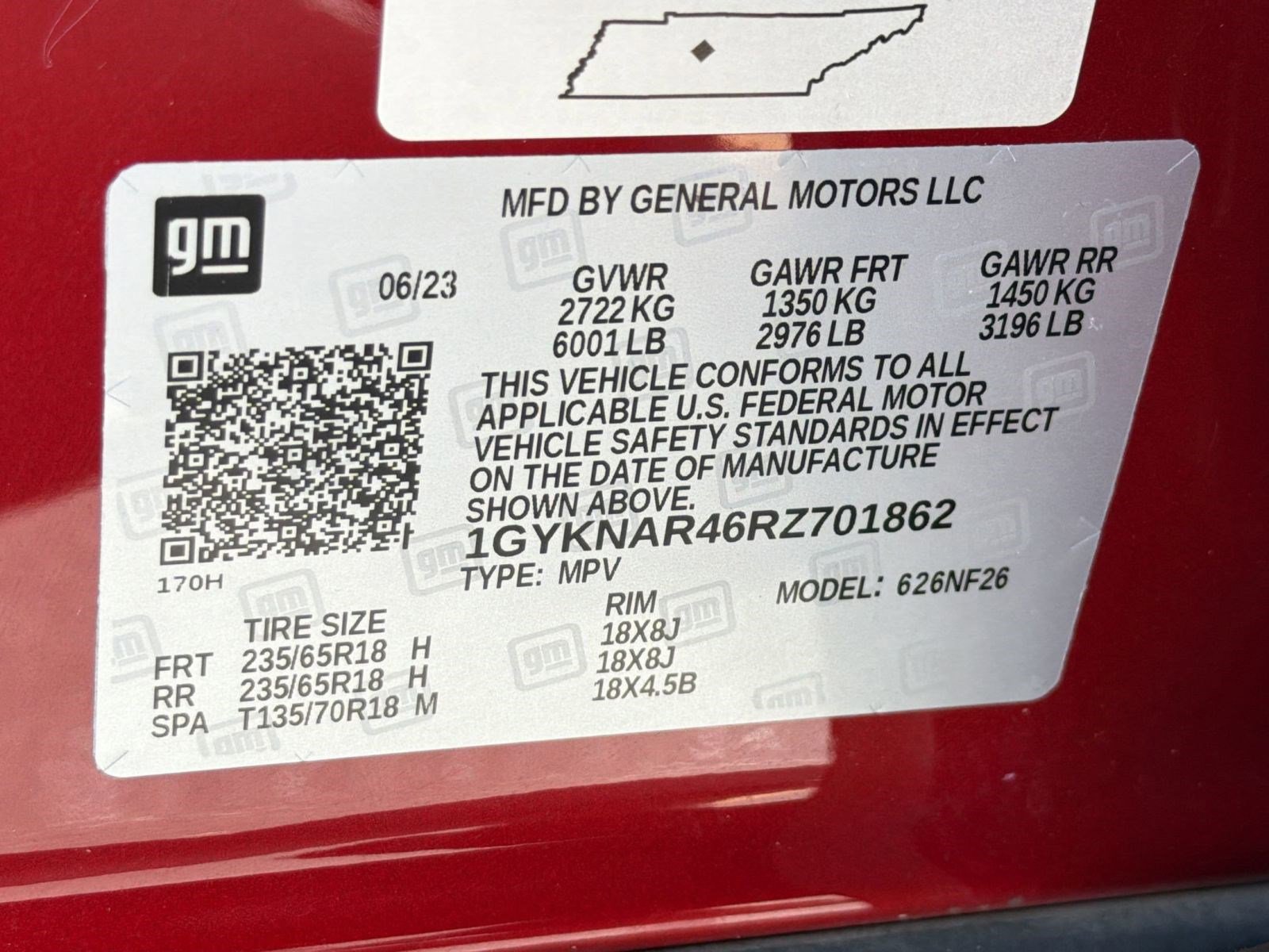 Certified 2024 Cadillac XT5 Luxury w/ LPO, Floor Liner Package FWD image 19