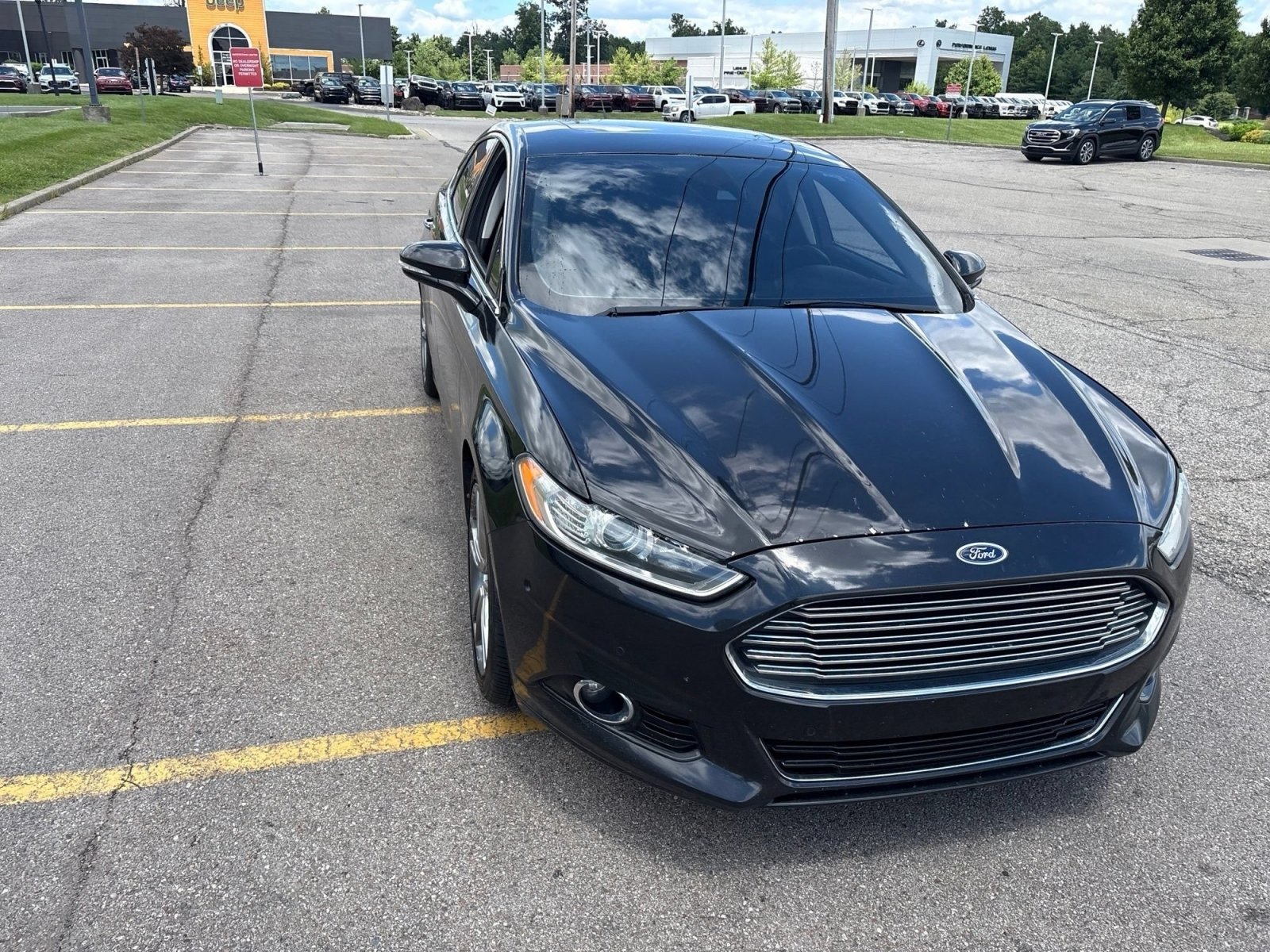 Used 2013 Ford Fusion Titanium w/ Titanium Driver Assist Pkg FWD image 12