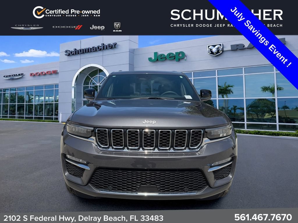 Certified 2024 Jeep Grand Cherokee Limited w/ Luxury Tech Group II RWD image 2