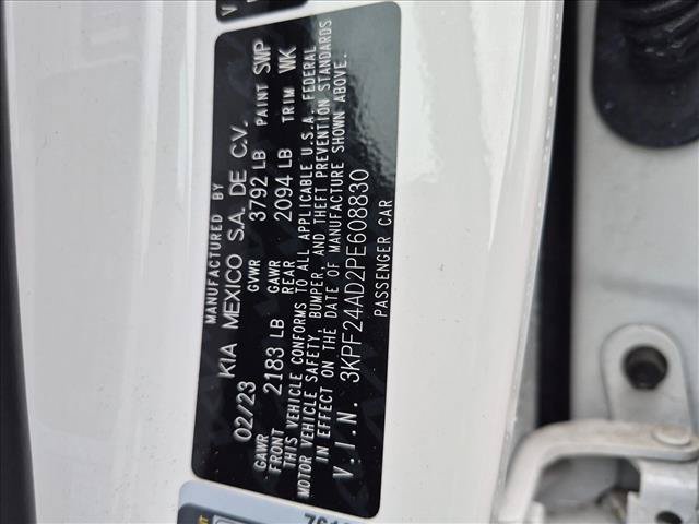 Used 2023 Kia Forte LXS w/ LXS Technology Package FWD image 15