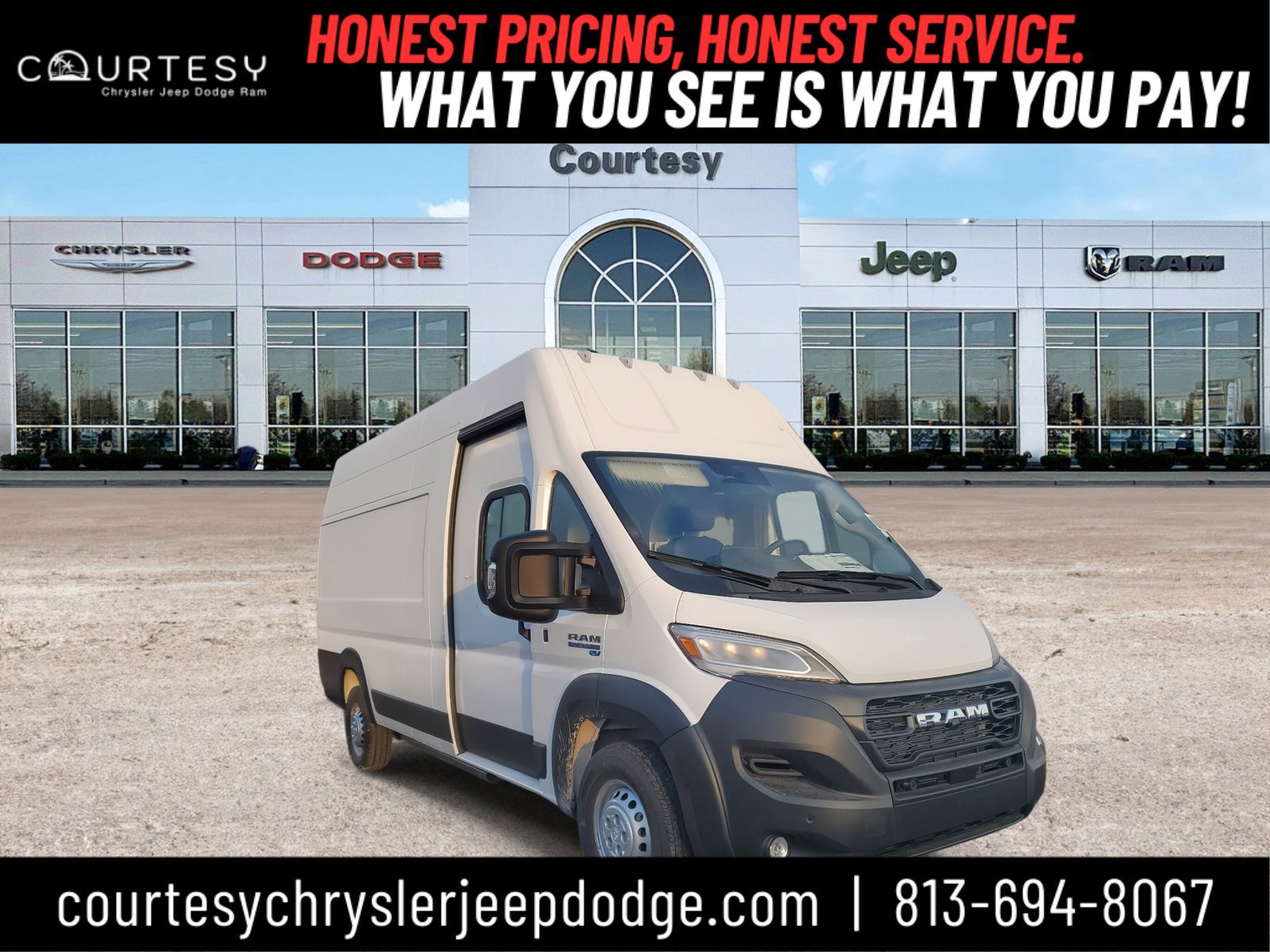 New 2025 RAM ProMaster 3500