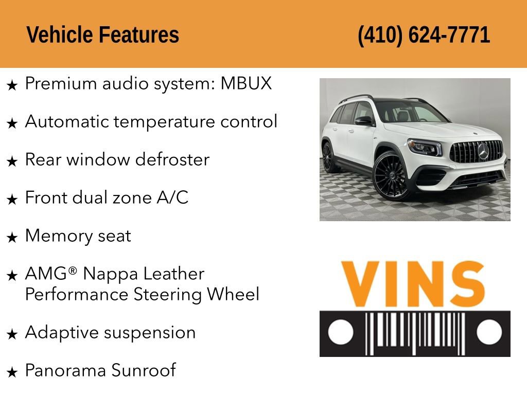 Used 2022 Mercedes-Benz GLB 35 AMG 4MATIC image 5