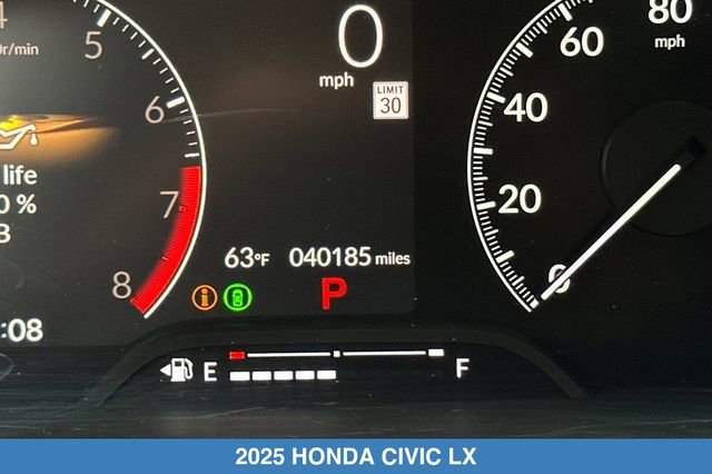 Certified 2025 Honda Civic LX image 27