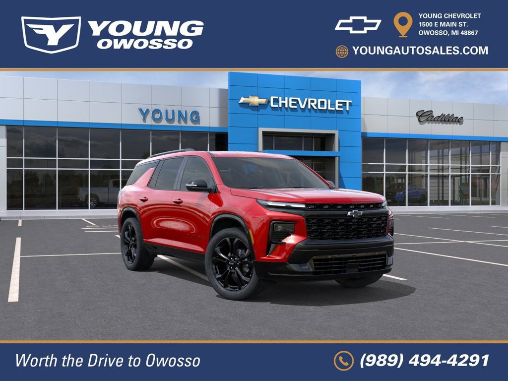 New 2027 Chevrolet Traverse RS w/ LPO, Floor Liner Package