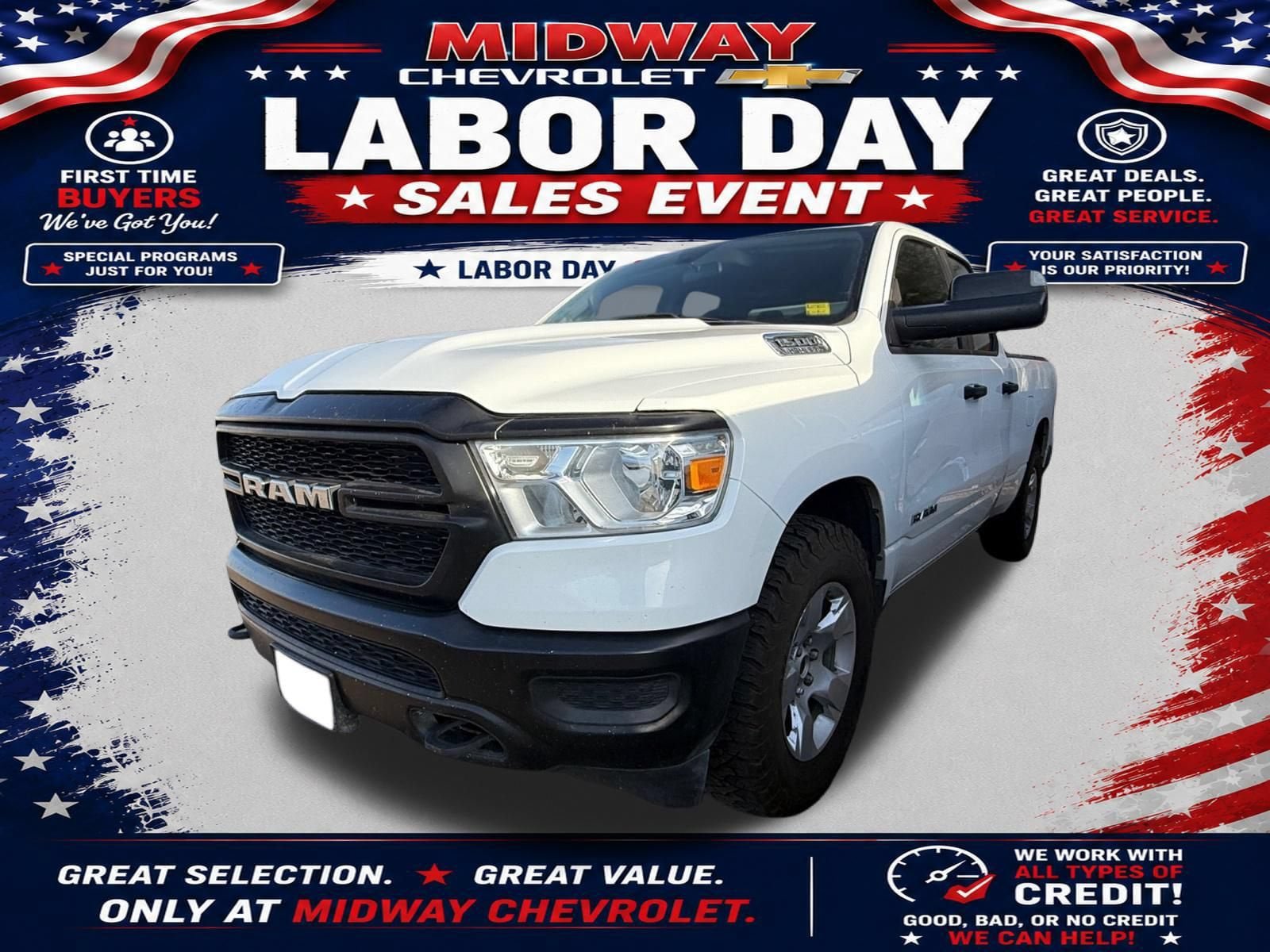 Used 2019 RAM 1500 Tradesman w/ SXT Appearance Group