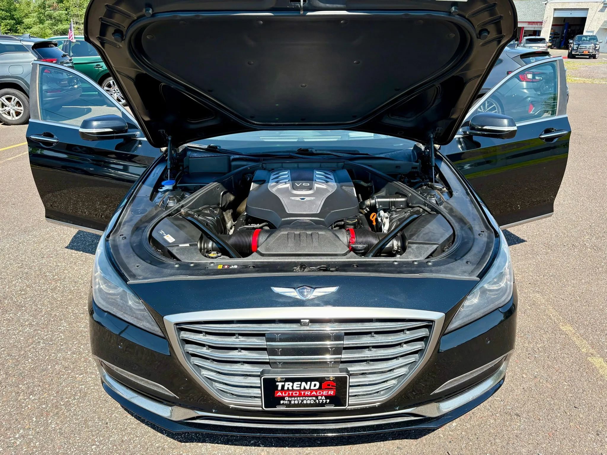 Used 2018 Genesis G80 5.0 Ultimate RWD image 9