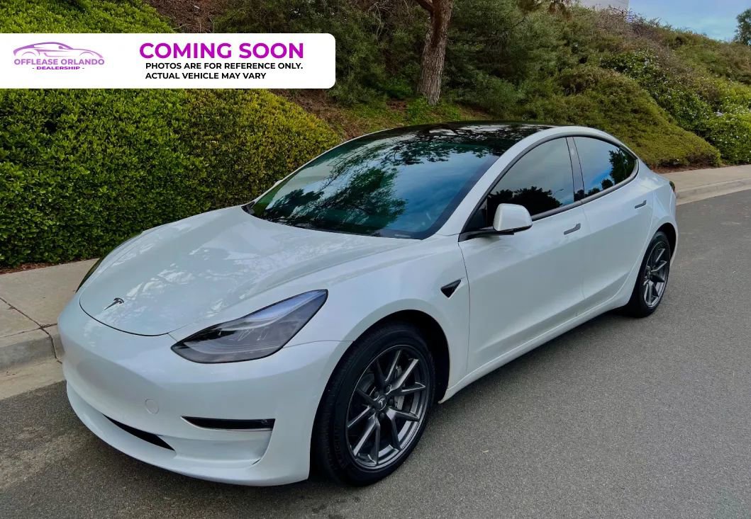 Used 2021 Tesla Model 3 Long Range AWD/4WD image 1