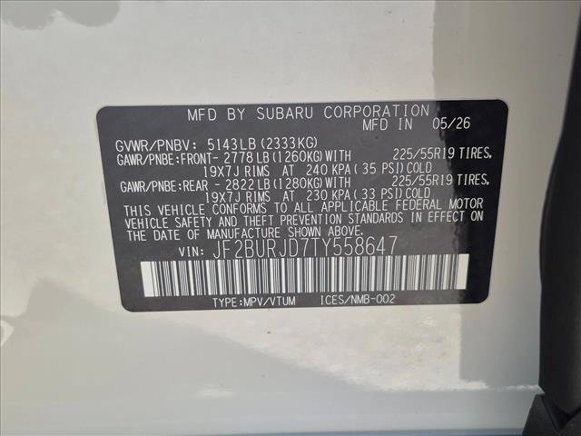 New 2026 Subaru Outback Touring XT AWD/4WD image 19